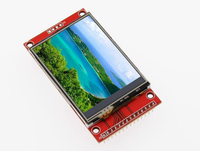 Antarmuka SPI 4 kawat ILI9341 SPI 240x320 modul TFT dengan kartu SD 2.4 inci modul TFT LCD