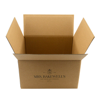 Boîtes d'expédition au design moderne personnalisé avec carton avec logo boîte noire d'expédition en carton ondulé pour emballage de livraison