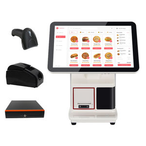 Tableta Electrónica de Menú Portátil de 15.6 Pulgadas |   TPV Móvil para Pedidos con 4GB+32GB |   VGA |   Base de Carga Incluida |   Nuevo |   Uso Comercial - Product Image 1