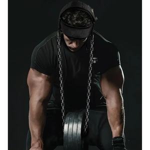 Arnés de Cuello PINJIAN para Levantamiento de Pesas, Entrenamiento de Fuerza, Gimnasio, Fitness, Nailon Acolchado con Cuero Vacuno de 4MM 3mm, Antideslizante y Ajustable - Product Image 5