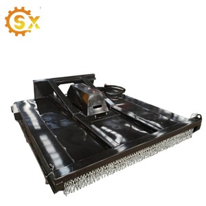 Accessorio Idraulico Professionale per Decespugliatore per Skid Steer, Attacco Rapido Universale per la Pulizia del Terreno, Taglio di Arbusti e Piantine - Product Image 2