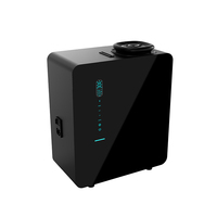 Diffuseur d'huiles essentielles électrique en métal TW-LI01, grand diffuseur de brume, machine à diffusion d'arômes, boutons tactiles, écran LED, ultrasons, hôtel