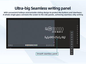 <span class=keywords><strong>Pizarra</strong></span> Interactiva LED 4K UHD de 94 Pulgadas con 20 Puntos Táctiles, Lápiz Multitáctil/Dedo, Android y Windows, Cámara de 13MP para Uso Educativo - Product Image 5