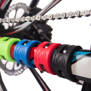 Anéis Protetores de Borracha Anticolisão para Garfo Dianteiro e Traseiro de Bicicleta de Montanha, Acessórios de Proteção de Corrente - Product Image 3
