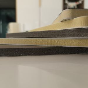 แผ่นไม้ไผ่ PVC เรซินคาร์บอนที่ทันสมัยกันน้ำกันความชื้นสำหรับการตกแต่งผนังภายในอพาร์ตเมนต์ - Product Image 5