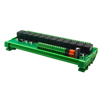 Amplificateur d'isolation octocoupleur à 12 canaux, 2 pièces, module de relais, signal de déclencheur compatible, 10A 30vdc 10A 250vac