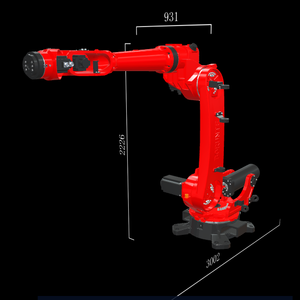 Borunte BRTIRUS3511A 6-Axis Heavy-Duty Palletizing <b>Robot</b> 3500mm IP40 Arm Material Handling Stacking 380V 2800W 1-Year Warranty - Product Image 2