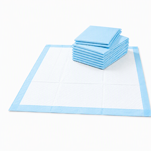 Tapis d'entraînement pour animaux de compagnie en matériau écologique jetable, imperméables IPX7, super absorbants, anti-fuites, séchage rapide, contrôle des odeurs, tailles S/M/L/XL pour chiens - Product Image 1