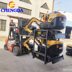 Chengda envío gratis Epa Mini excavadora 3,5 Ton Farm Euro 5 Minibagger precios multifunción Mini excavadora a la venta - Product Image 4