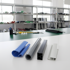 Fabricant de profilés plastiques sur mesure, profilés rigides en <span class=keywords><strong>PVC</strong></span>/PC/ABS/PMMA/PP/PE, extrusion certifiée Reach/RoHS - Product Image 6
