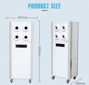 Sylon Tầng Thường Vụ Tùy Chỉnh 110-220V Tiết Kiệm Năng Lượng Nhỏ Di Động Xách Tay AC Mini Điều Hòa Không Khí Với Ứng Dụng Điều Khiển - Product Image 6