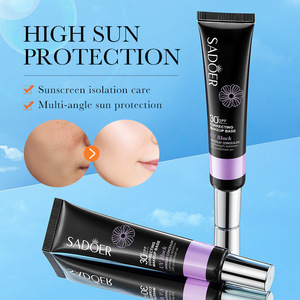 Apprêt de base de maquillage haute protection solaire SADOER de marque privée <span class=keywords><strong>pour</strong></span> le visage et le corps correcteur avec écran solaire Spf 30 - Product Image 3