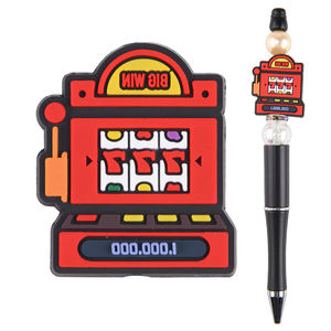 Cuentas focales de silicona de nuevo diseño, cuentas de silicona de terror para hacer bolígrafos, cuentas focales Jack - Product Image 1