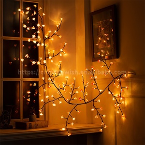 Popolare Lampada a Rami a LED Fai-da-te a Forma di <span class=keywords><strong>Albero</strong></span>, Decorazione Murale per la Casa, Luce Bianca Calda Colorata, Lampada a Rami per Decorazioni di Halloween - Product Image 6