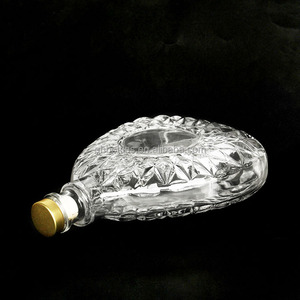 Botellas de Vidrio Transparentes para Vino y <span class=keywords><strong>Vodka</strong></span> con Forma Única, 250 ml, 500 ml, Botellas de Vidrio de Cristal para <span class=keywords><strong>Vodka</strong></span> - Product Image 4