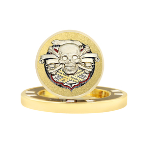 Pas de golf personnalisé en métal émail doux pour marqueur de balle conception populaire logo personnalisé marqueur de balle de golf en forme de coeur - Product Image 4