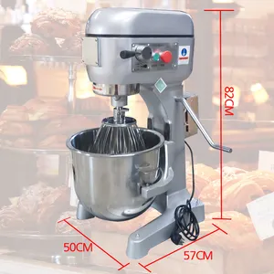 YOSLON YB-20 Mesin Roti Komersial ALAT BANTU Dapur Mixer Berdiri Mixer Planet Profesional Mixer Makanan 20Liter