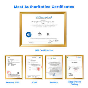 Wereldwijd Patent Beschermd Ontwerp 304 Roestvrijstalen Aanrecht Waterzuiveraar Met Actieve Koolfilter Zwaartekracht Waterfilter - Product Image 2