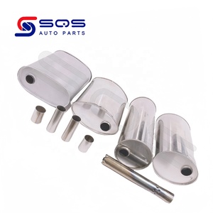 <span class=keywords><strong>Silencieux</strong></span> de tambour de soupape de haute qualité SQS adapté à la norme Borla Magnaflow 2 pouces/2.5 pouces/3 pouces - Product Image 1