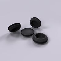 Bouchons en tôle encastrés - Capuchons en caoutchouc à encliquetage en silicone pour carrosseries automobiles et unités de CVC