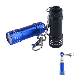 Llavero de Aleación de Aluminio con Logotipo Personalizado, 3 Colores LED, Mini Linterna de Trabajo, Antorcha Profesional Pequeña - Product Image 2