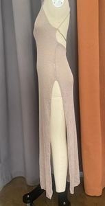 Copricostume all'Uncinetto da Donna per Carnevale, Sexy Trasparente con Spacco, Abito Estivo Aderente, Copribikini Elegante - Product Image 5