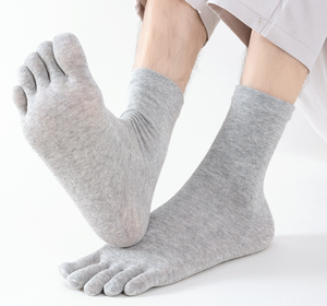 <span class=keywords><strong>Calcetines</strong></span> de algodón deportivos para hombre con cinco dedos separados, <span class=keywords><strong>calcetines</strong></span> de running con dedos separados - Product Image 2