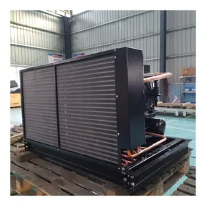 high quality 25 hp 30 hp 35hp cold room bitzer compressor refrigeration condensing unit Suitable for refrigeration