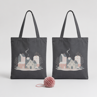Sac en toile pour cadeaux saisonniers, en stock, personnalisable avec l'impression de votre marque pour les commandes en gros à l'étranger en fin d'année