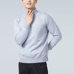 Suéter de <span class=keywords><strong>Cuello</strong></span> <span class=keywords><strong>Alto</strong></span> para <span class=keywords><strong>Hombre</strong></span>, Otoño/Invierno, Talla Grande, Corte Holgado, Tejido Cálido, Mezcla de Viscosa Sintética, Lavable a Máquina - Product Image 6