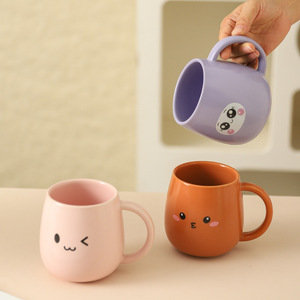 Envío gratis, taza de cerámica de alta calidad, estilo sencillo, adecuada para uso doméstico, desayuno o café, taza de cerámica, regalo de cumpleaños - Product Image 3