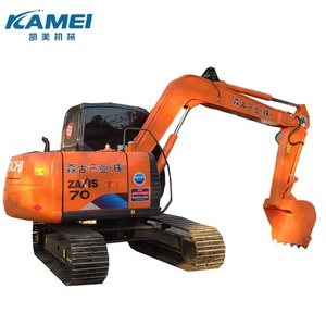 Belle condition de travail 7Ton Excavatrice d'occasion Mini Hitachi ZX70 Excavatrice d'occasion en vente - Product Image 1