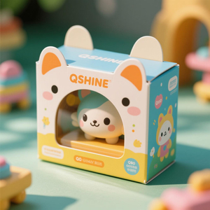 Nhiều màu Cửa sổ bao bì cho thân cây đồ chơi-hộp các tông thực hiện xử lý, tùy chỉnh nhân vật hoạt hình thiết kế OEM - Product Image 2