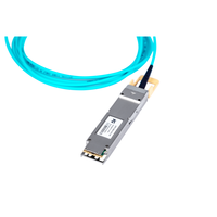 Câble Optique Actif (AOC) 400G QSFP112 pour Réseau d'Entreprise Durable, Centre de Données de Nouvelle Génération 5G et Construction de Centres de Données