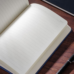 Cuaderno de negocios de cuero PU impreso personalizado A5/B5, planificador de oficina ejecutiva Premium, diario de reuniones corporativas - Product Image 5