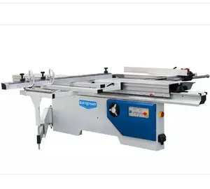 blue elephant wood cutting horizontal sliding table saw machine for cabinet door making for density board particle board in Peru