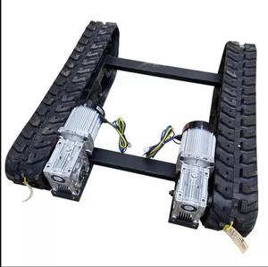 Châssis de robot à chenilles en caoutchouc de haute qualité, plateforme de châssis à chenilles robuste pour équipement de construction - Product Image 1