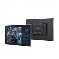 Monitor de Pantalla Táctil de 15.6 Pulgadas, Resistente al Agua IP64, Panel Táctil Capacitivo, USB, Android, Marco Abierto, Monitor HMI Industrial para Negocios