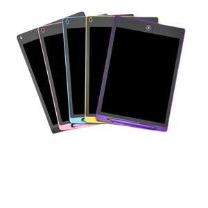 Tampons d'écriture numériques LCD personnalisés de 12 pouces petit stylo de carte de tableau noir pour l'écriture manuscrite et le cadeau de dessin de graffiti de mémo d'enfants - Product Image 5