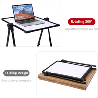 Chevalet de dessin double face magnétique en fer blanc avec bordure en plastique, effaçable à sec, pliable, durable, design Art Déco
