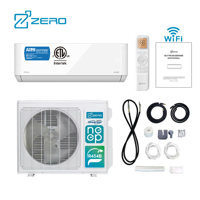 Oem/Odm Manufacturer R454b Inverter Mini Split Air Conditioner Cooling and Heating with Wifi Control for Household