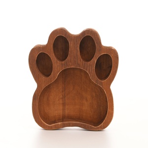 Ciotole in Legno a Forma di Zampa di Gatto FORHER, Ciotole in Legno Rustiche per Candele all'Ingrosso - Product Image 3