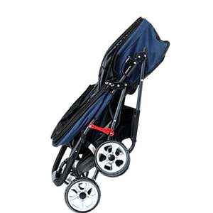 पालतू कुत्ता घुमक्कड़ 3 में 1 बिल्ली कुत्तों Strollers के साथ हटाने योग्य वाहक 4 पहियों यात्रा Foldable एल्यूमीनियम मिश्र धातु फ्रेम - Product Image 6