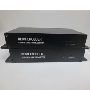 OTV-HE04AU 4 채널 HD MI IPTV Facebook Youtube 라이브 스트리밍 H.265 H.264 비디오 HD HDMI 호환 RTSP SRT 인코더