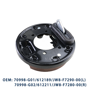 Conjunto de Frenos para Carro de Golf Eléctrico EZGO para <span class=keywords><strong>PDS</strong></span> Yamaha G9-G22, Zapatas para Lado del Conductor y del Pasajero, OEM JW8-F7290-00 JW8-F7280-00 - Product Image 5