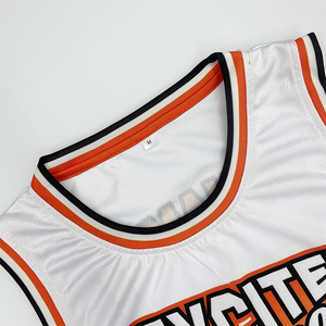 Uniformes de Baloncesto Personalizados OEM Streetwear, Camisetas de Baloncesto Transpirables de Malla de Secado Rápido y Talla Grande - Product Image 5