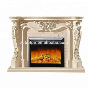 Chimenea <span class=keywords><strong>de</strong></span> mármol escultura mano OEM <span class=keywords><strong>precio</strong></span> <span class=keywords><strong>de</strong></span> fábrica piedra artificial BOTON STONE - Product Image 3