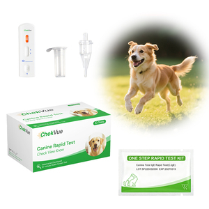 Động vật mèo cụ thể IgE Kit Kiểm tra một bước nhanh chóng kiểm tra trong dị ứng bác sĩ thú y tổng IgE Thuốc thử dị ứng nhanh chóng Kit kiểm tra cho chó mèo - Product Image 2