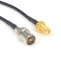 Câble coaxial RF Rg316 pour antenne GSM GPS, adaptateur personnalisé, connecteur
