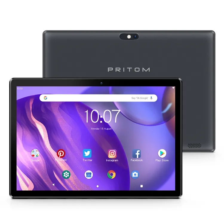 Groothandel Van Nieuwe Materialen Pritom M10 3G Telefoongesprek Tablet 10.1 Inch 2Gb + 32Gb Android 10 Sc7731e Quad Core 1.3Ghz Cpu Tablet